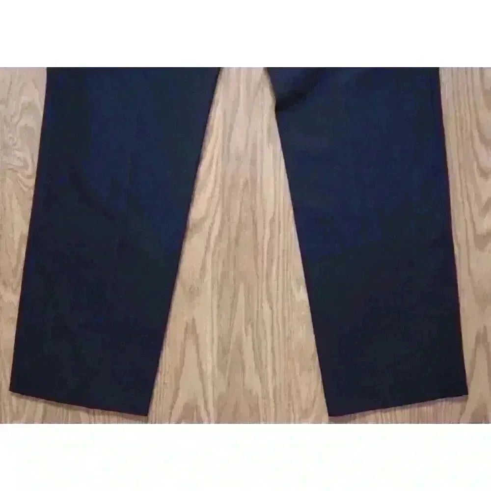Talbots Curvy Women's Blue Straight Trouser Pants, Size 6 - Picture 11 of 14